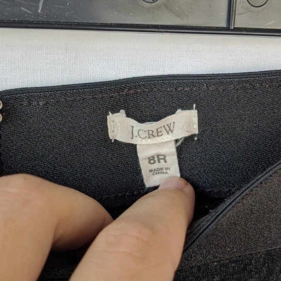 J. Crew Pixie Black Legging/Pant, sz: 8R - Picture 4 of 9